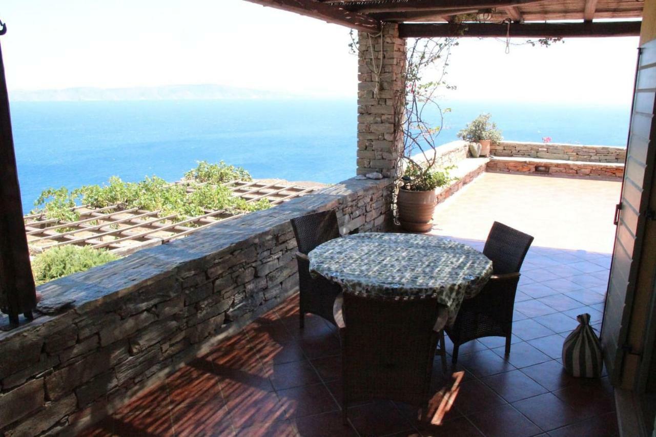 Chavouna Breathtaking Seaview Villa In A Serene Scenery מראה חיצוני תמונה